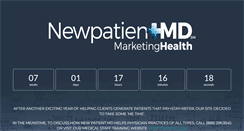 Desktop Screenshot of newpatientmd.com